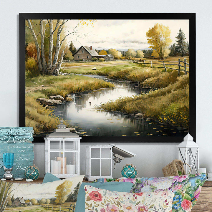Beautiful Barn In Spring I