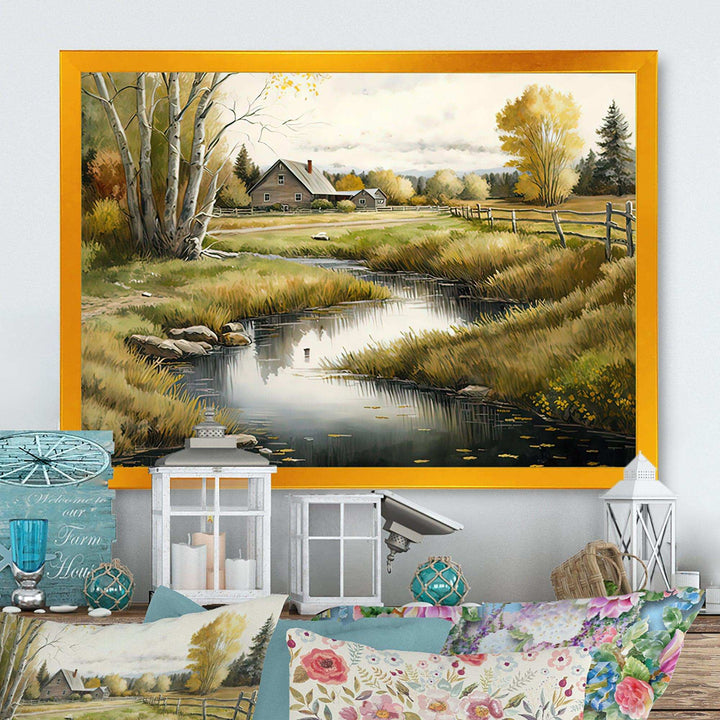 Beautiful Barn In Spring I