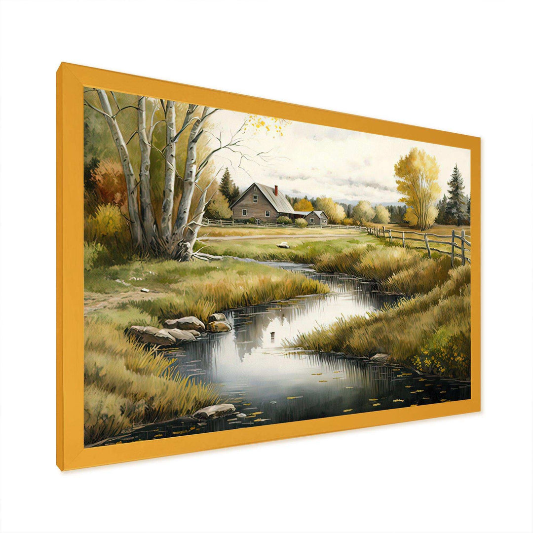 Beautiful Barn In Spring I