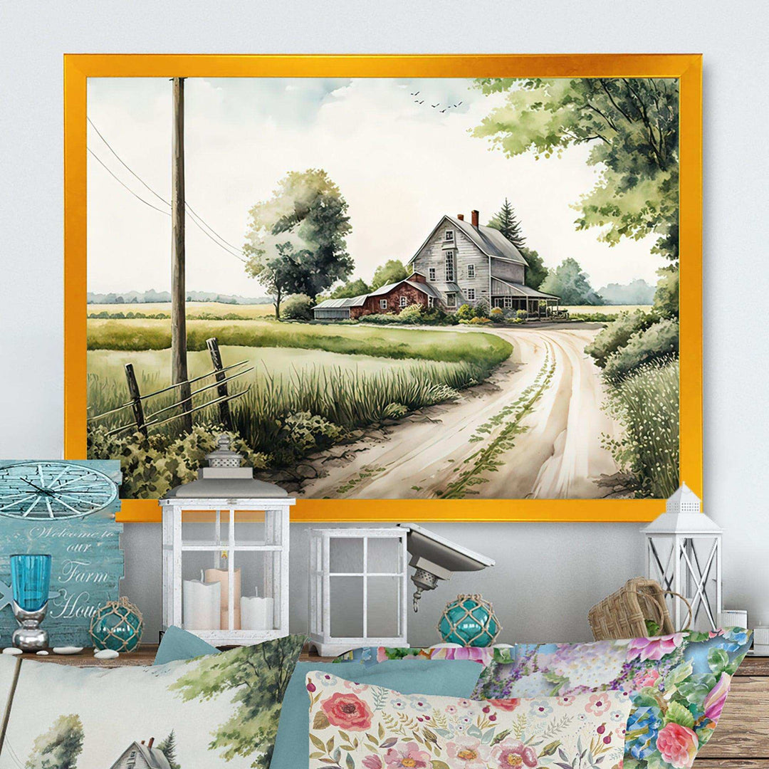 Beautiful Barn In Spring V