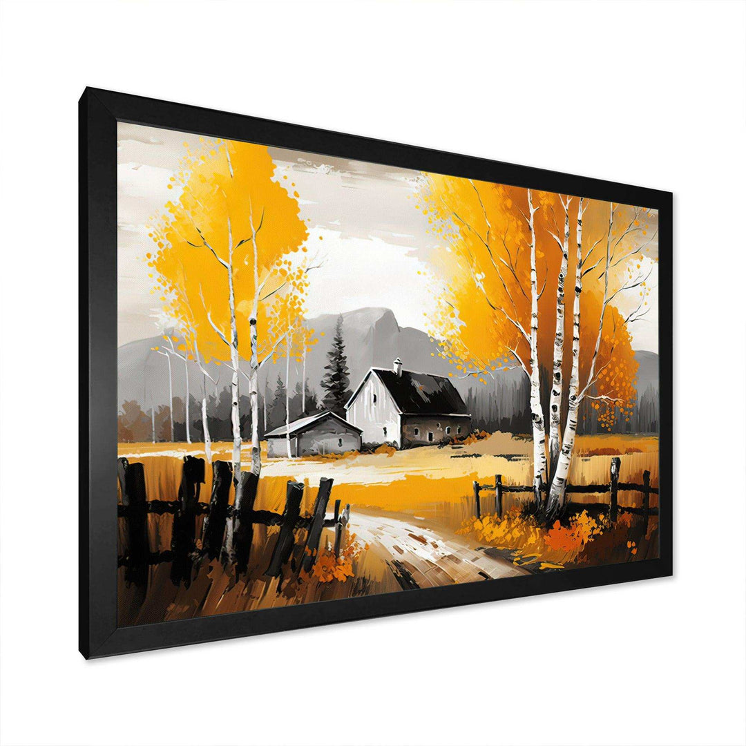 Small Cottage In Autumn I