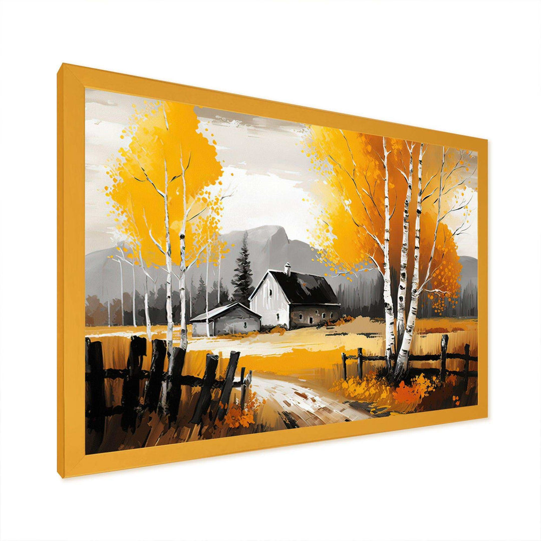 Small Cottage In Autumn I