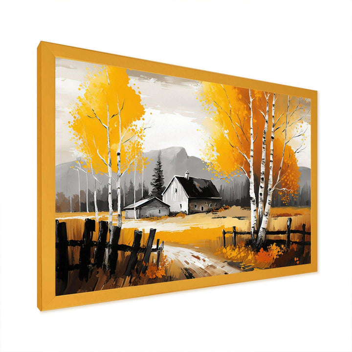 Small Cottage In Autumn I