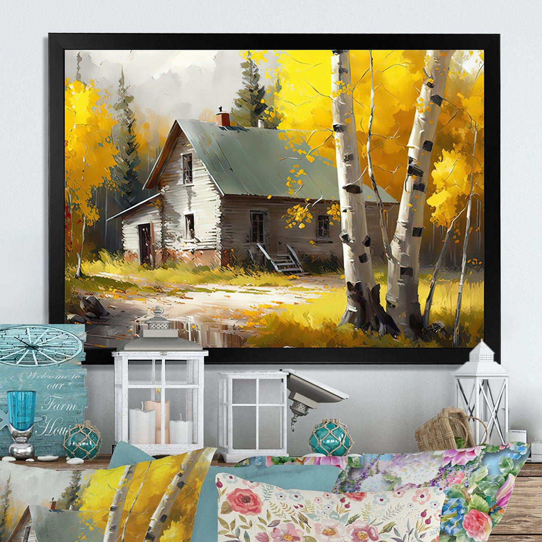 Small Cottage In Autumn II