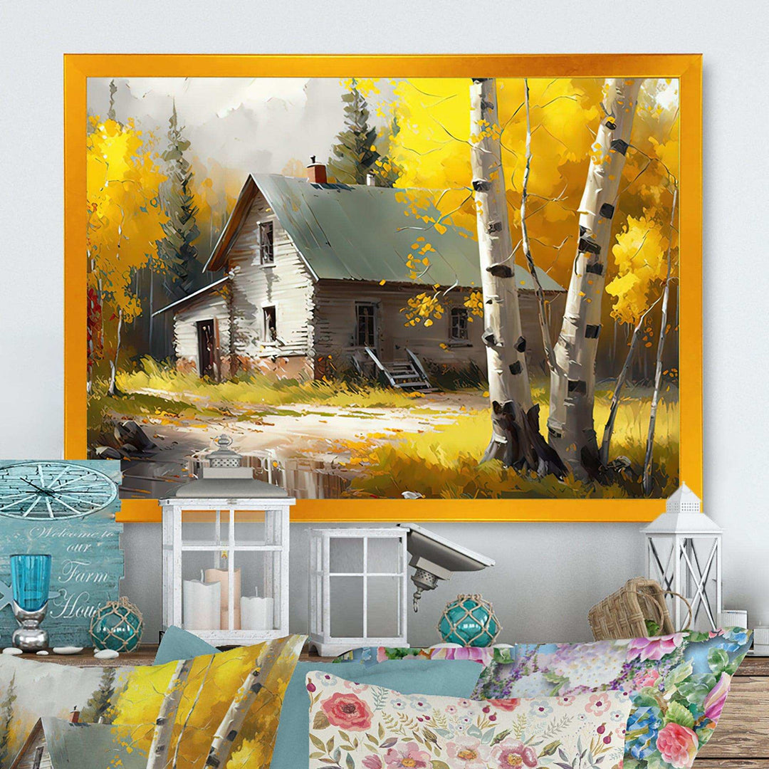 Small Cottage In Autumn II