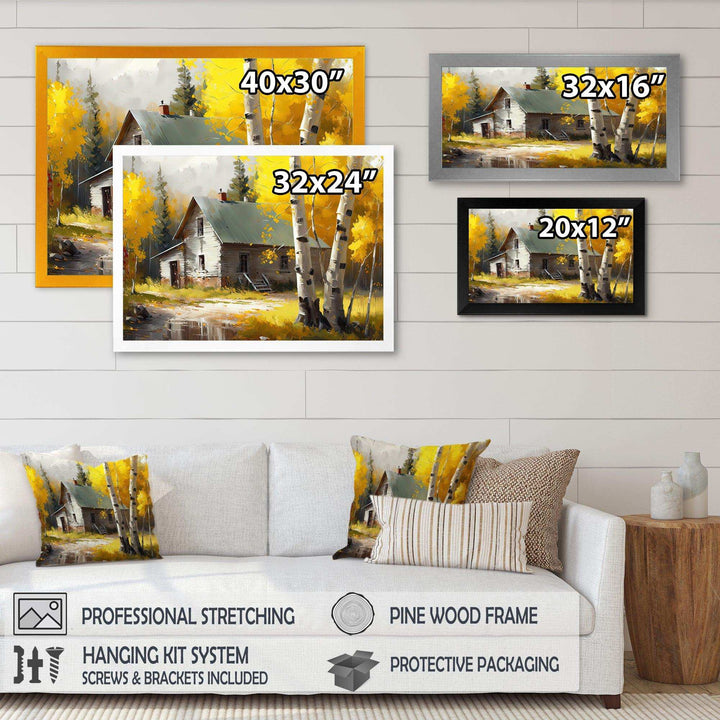Small Cottage In Autumn II