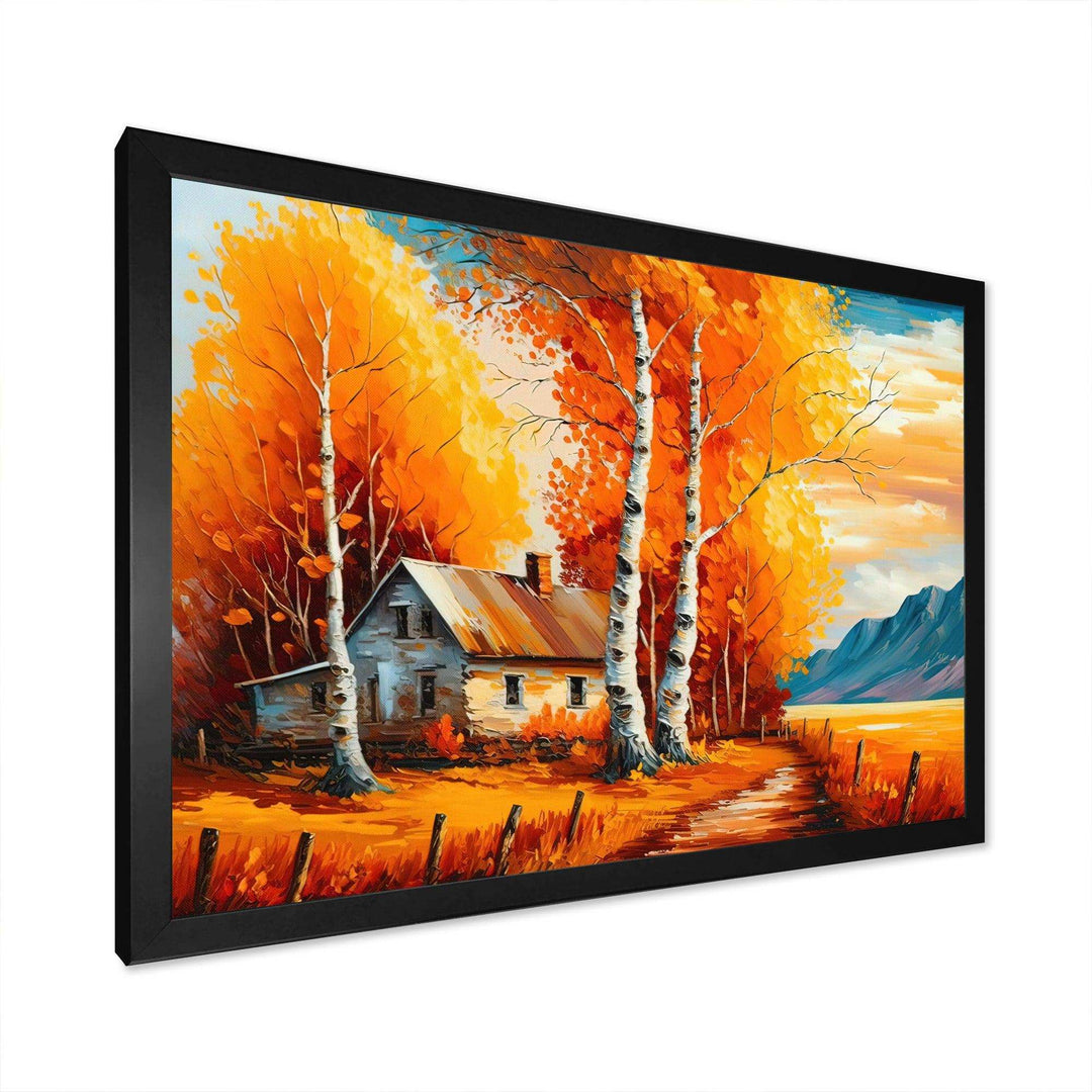 Small Cottage In Autumn III