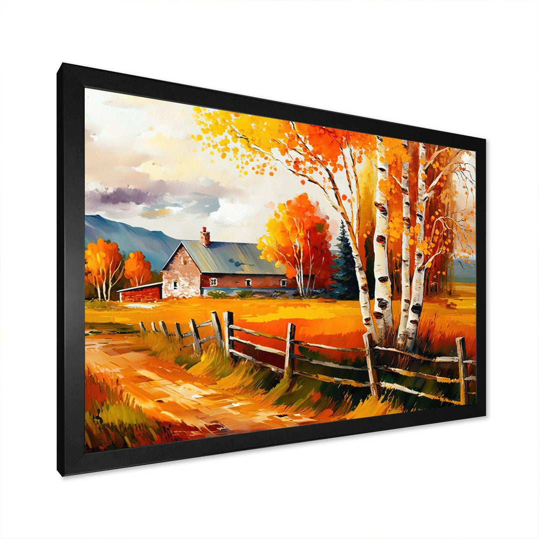 Small Cottage In Autumn IV