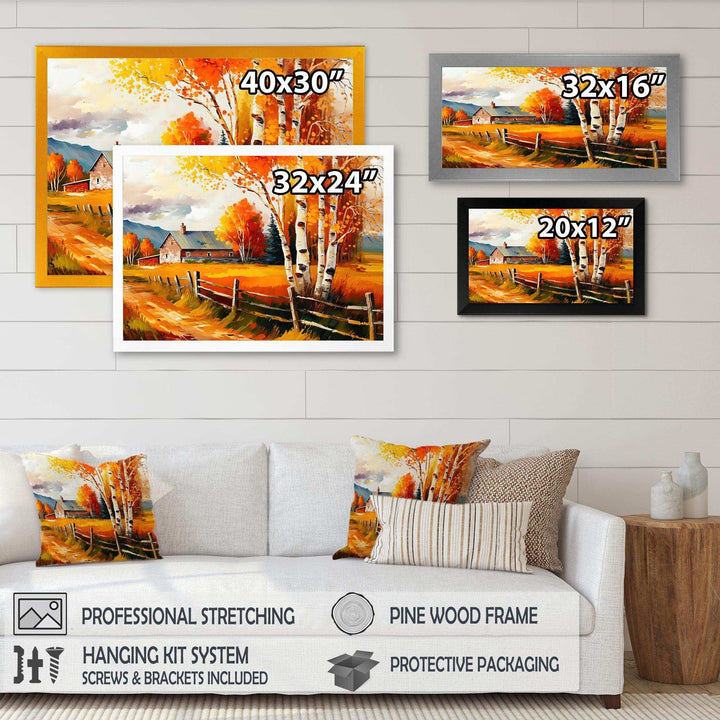 Small Cottage In Autumn IV