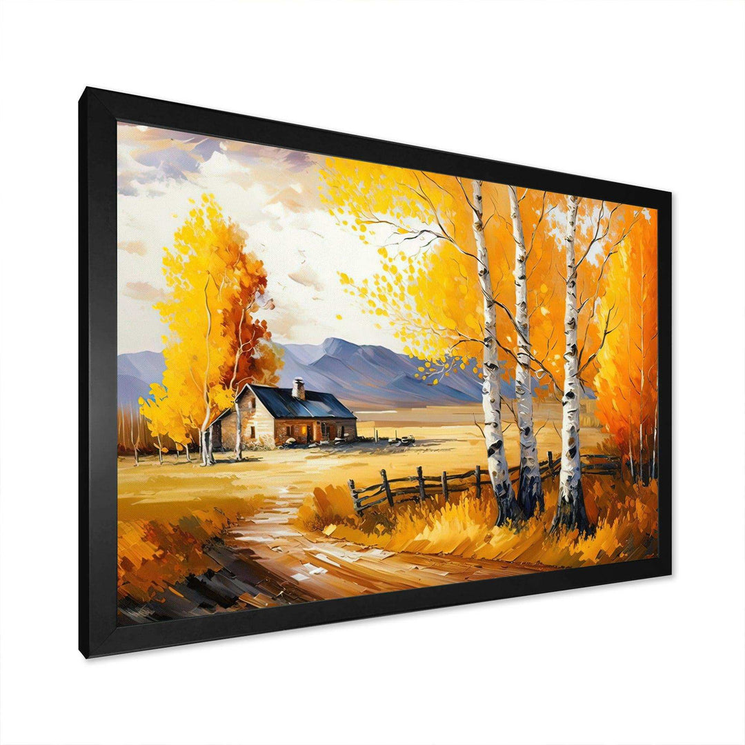 Small Cottage In Autumn V