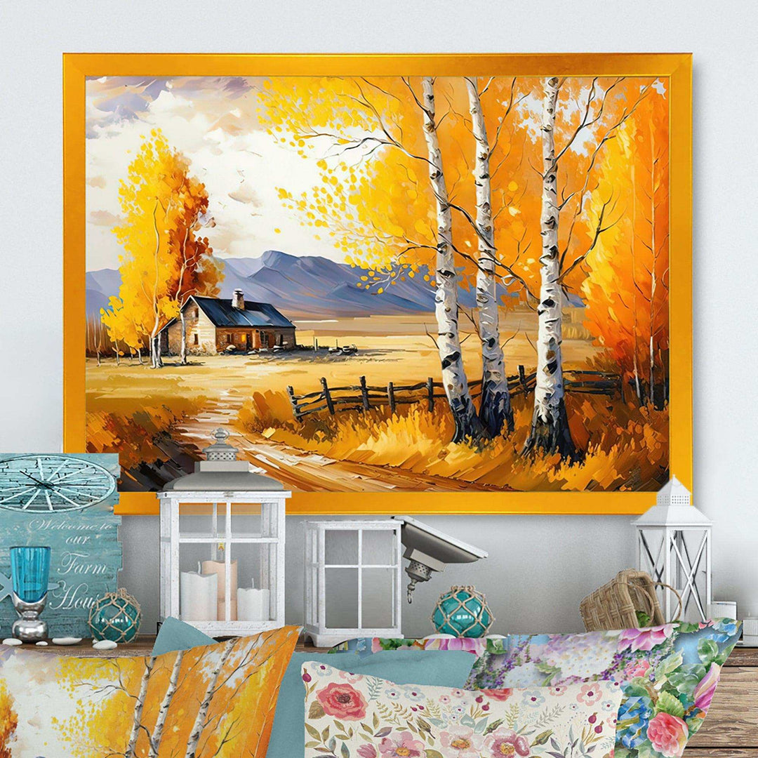 Small Cottage In Autumn V