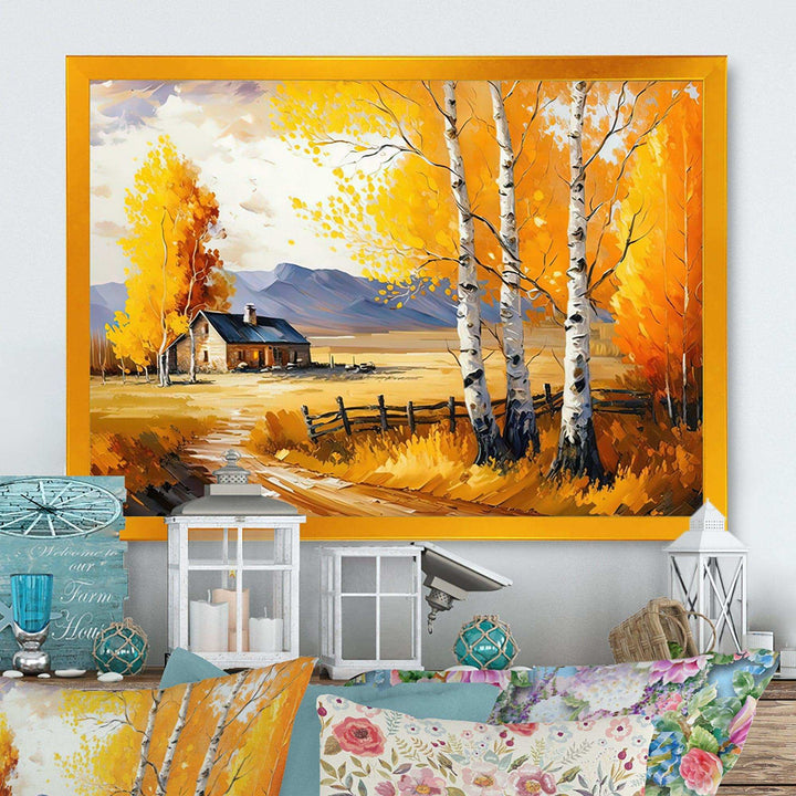 Small Cottage In Autumn V