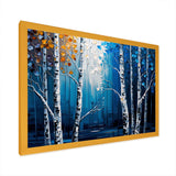 Blue Birch Forest I