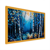 Blue Birch Forest II