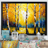 Golden Birch Woods I