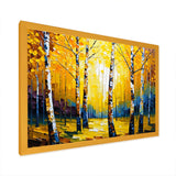 Golden Birch Woods I