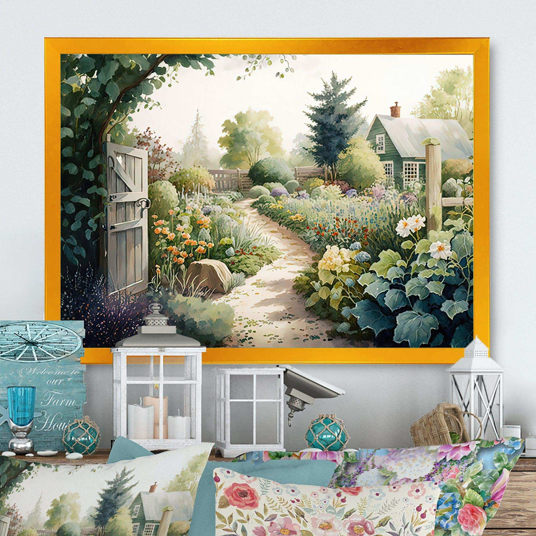 Fresh Garden At The Cottage I
