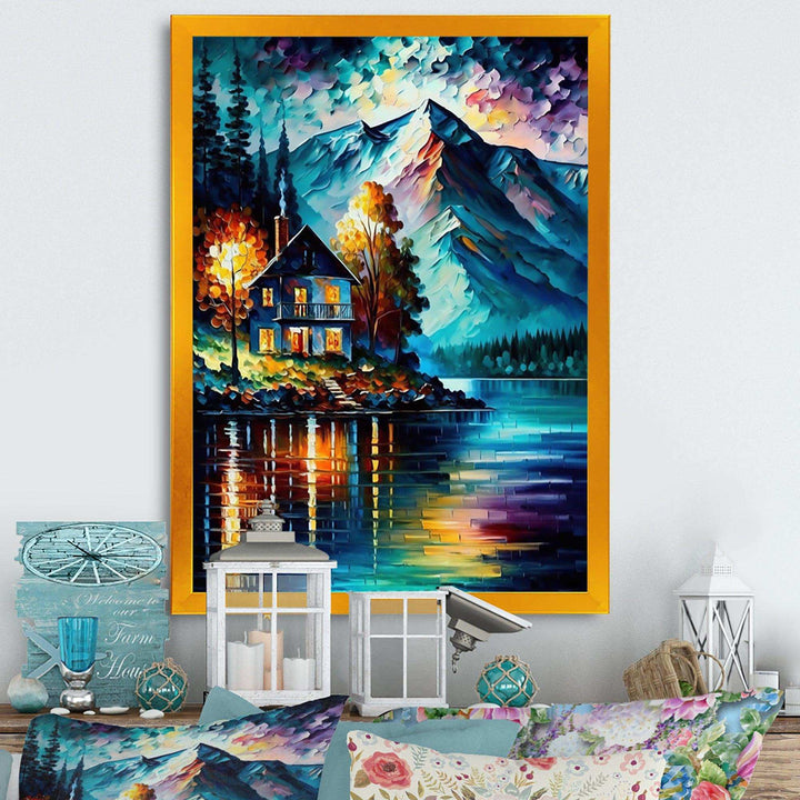 Colorful Lakehouse By The Lake III