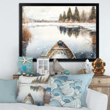 Winter Canoe Scenery II