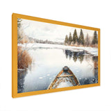 Winter Canoe Scenery II