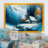 Cabin In The Woods In Winter I