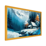 Cabin In The Woods In Winter I