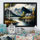 Lake House Scenery In Summer I