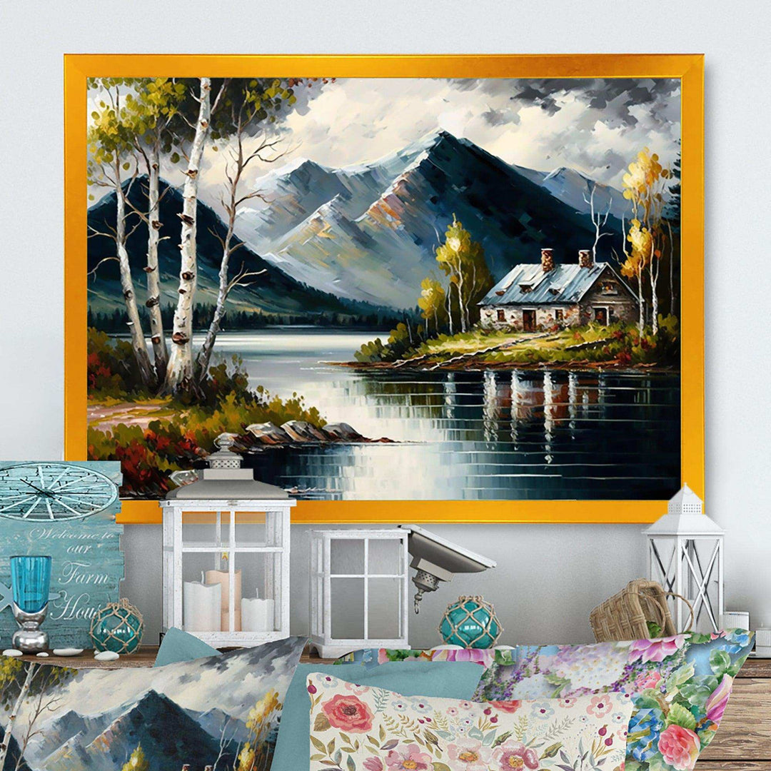 Lake House Scenery In Summer I