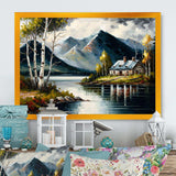 Lake House Scenery In Summer I