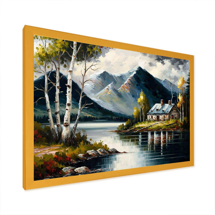 Lake House Scenery In Summer I