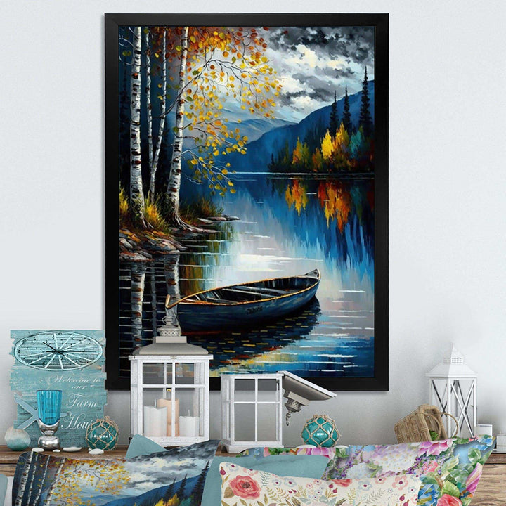 Lake House Scenery In Summer II