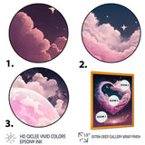 Cotton Candy Cloud Heart II