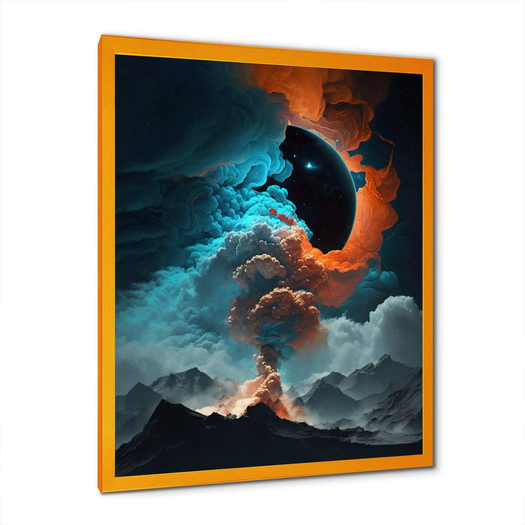 Futuristic Landscape Clouds II