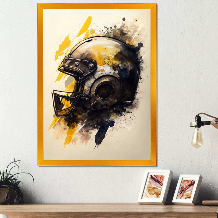 Football Player Helmet I
