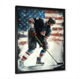 Hockey Player On Ice I