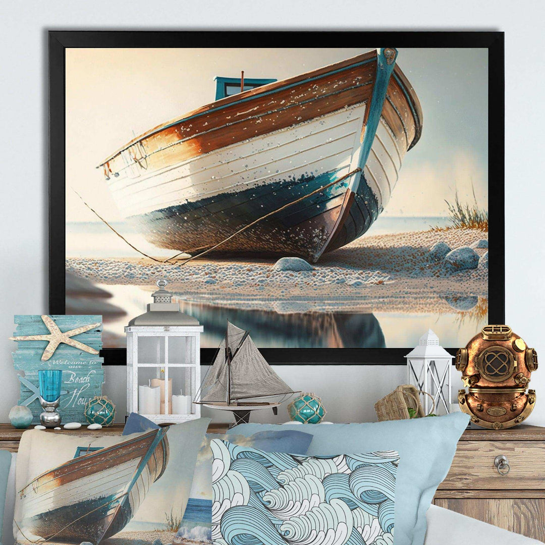 Boat On Shore I