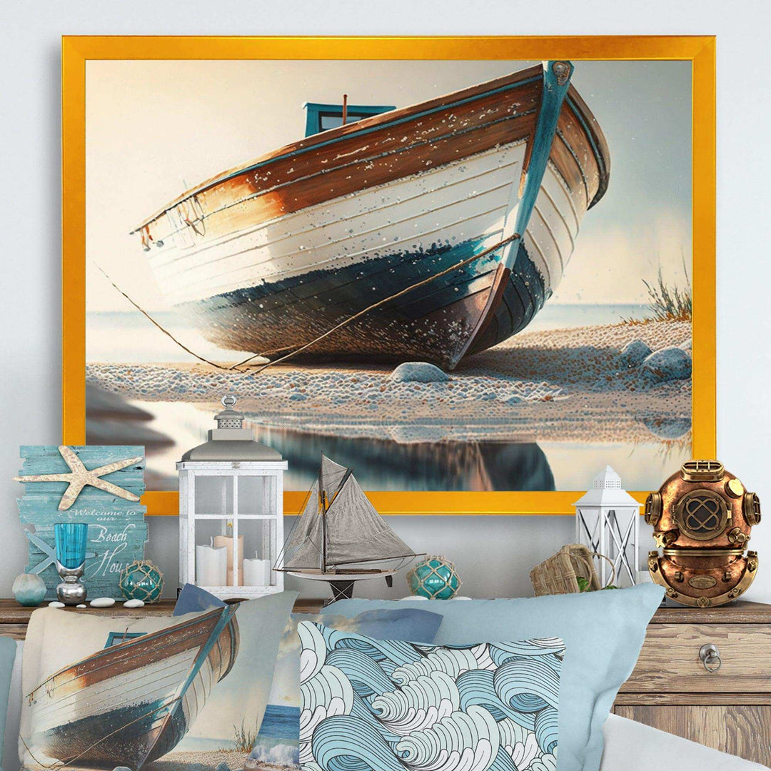 Boat On Shore I