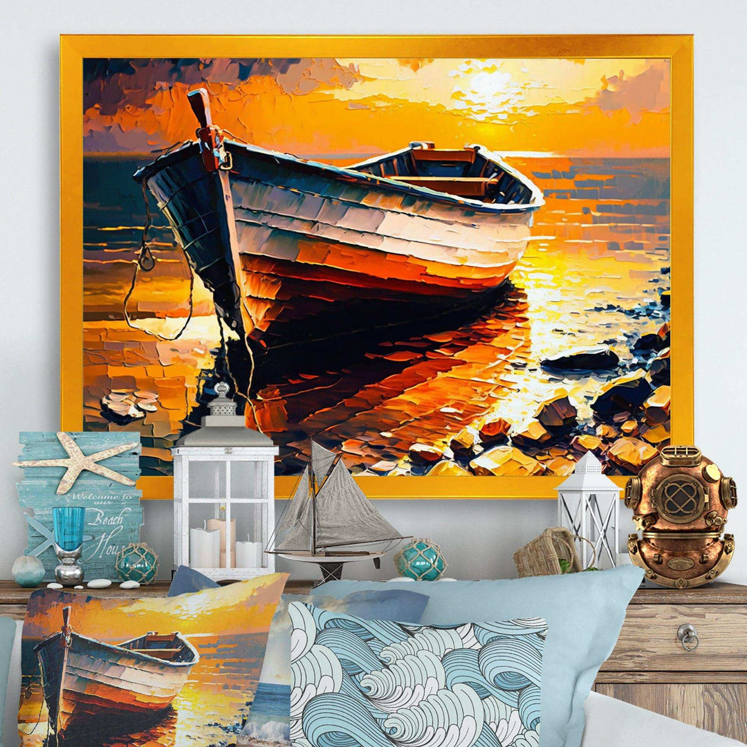 Boat On Shore II