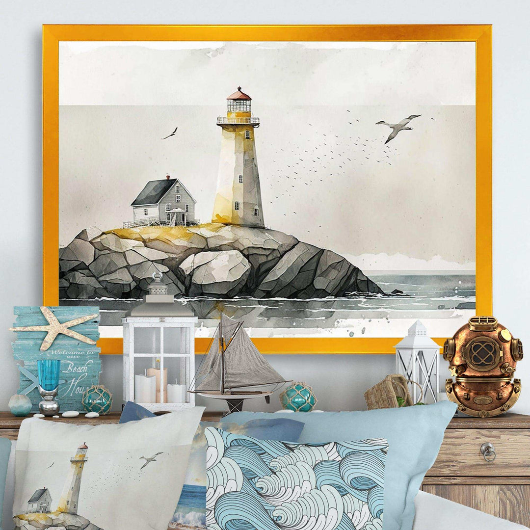 Lighthouse On The Coast II