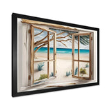 Window To The Beach I