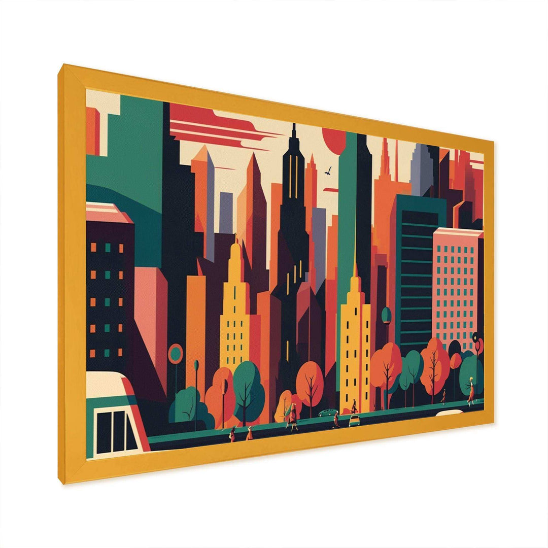 Colorful Cityscape I