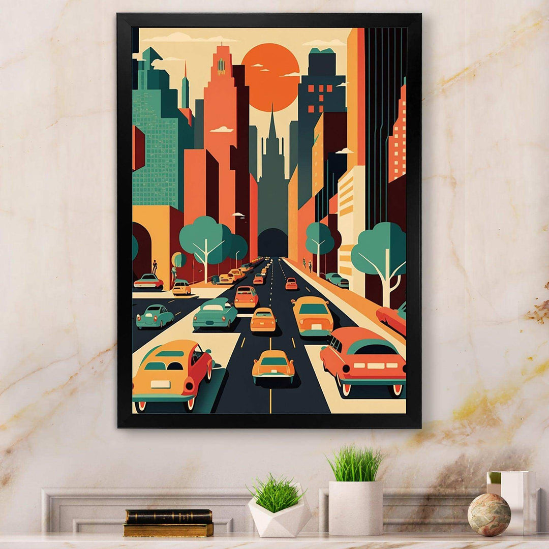 Futuristic Cityscape V