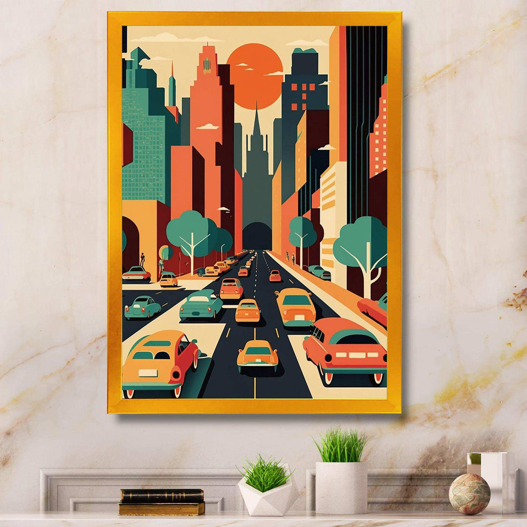 Futuristic Cityscape V