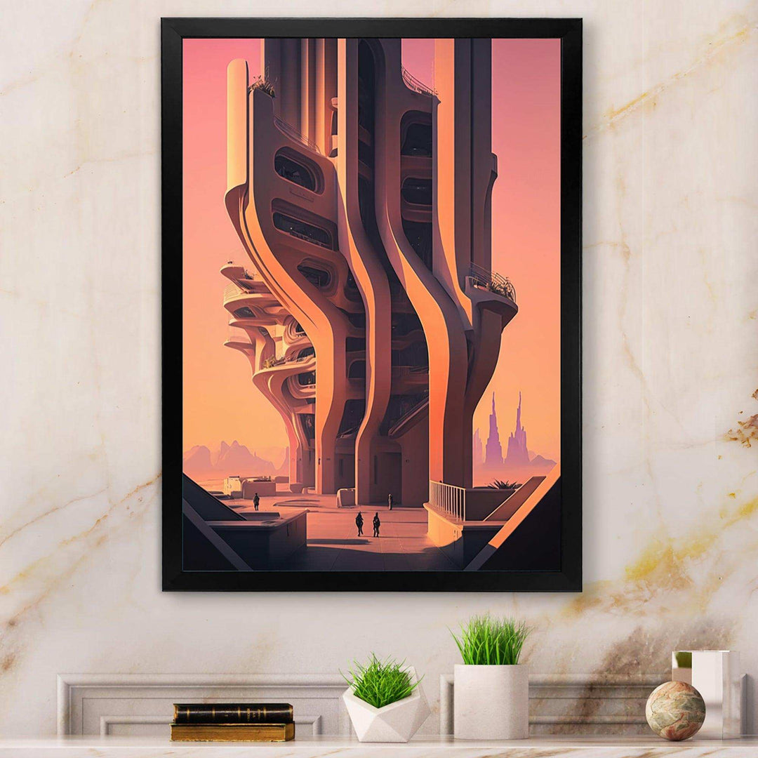 Futuristic Architectural Building III