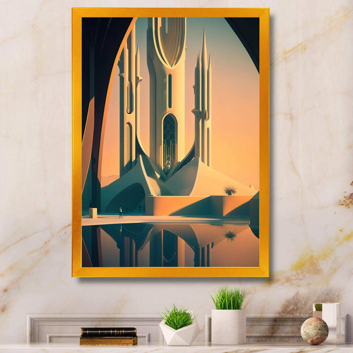 Architectural Futuristic Building III