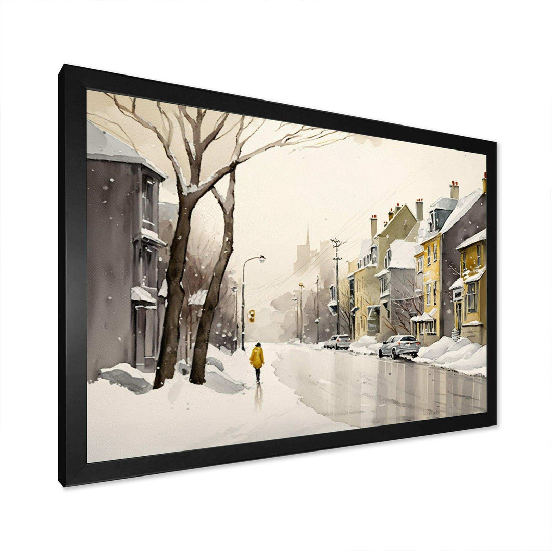 Quebec During Snowfall III