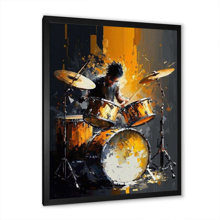 Drummer On Stage