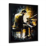 Man Playing Piano I