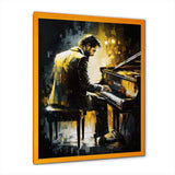 Man Playing Piano I