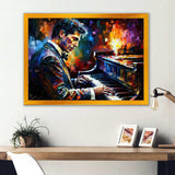 Man Playing Piano III